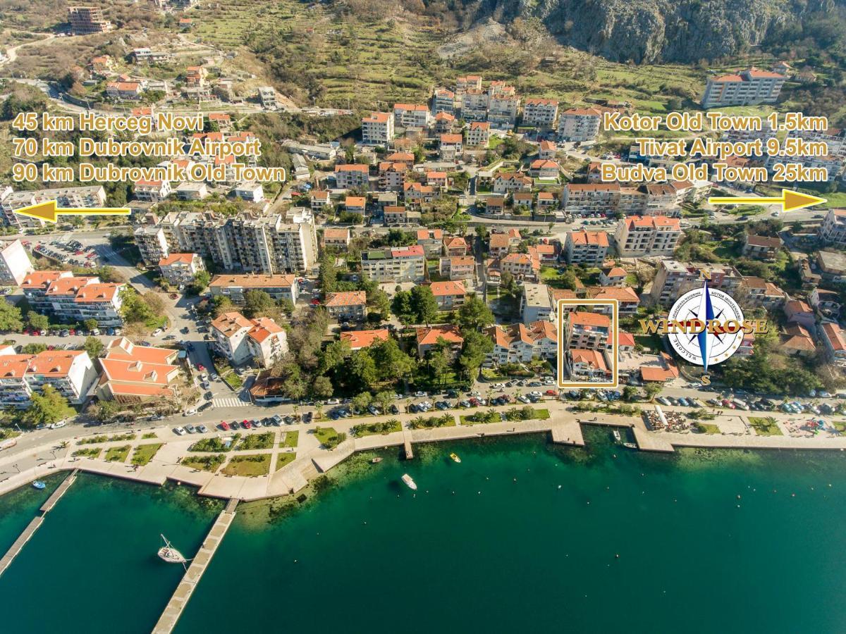 Apartments Windrose Kotor Luaran gambar